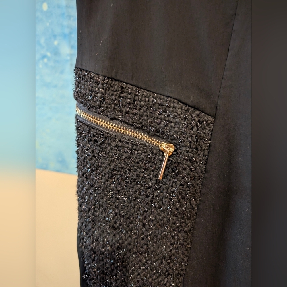 NU Denmark Black stretchy trousers with sparkly embellishments (XXL) - Picture 4 of 10
